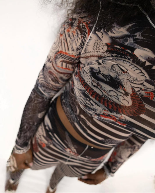 PRINTED TWO PIECE